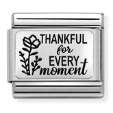 Nomination Composable Classic Link 330111/32 Thankful For Every Moment in 925 Silver